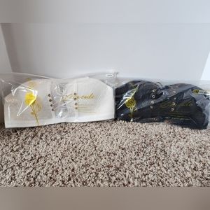 Sex Code, Strapless or Strapped, Push-Up Bra, 36C,  One Black, One White, NWT